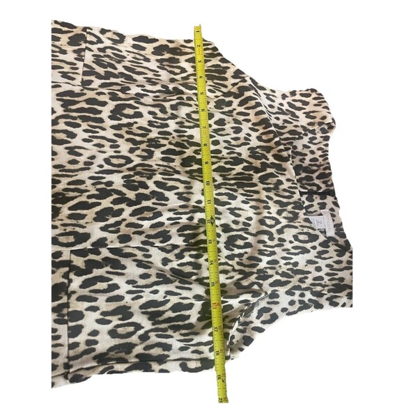 Chicos Leopard Print Sleeveless Sheath Dress - Picture 5 of 7